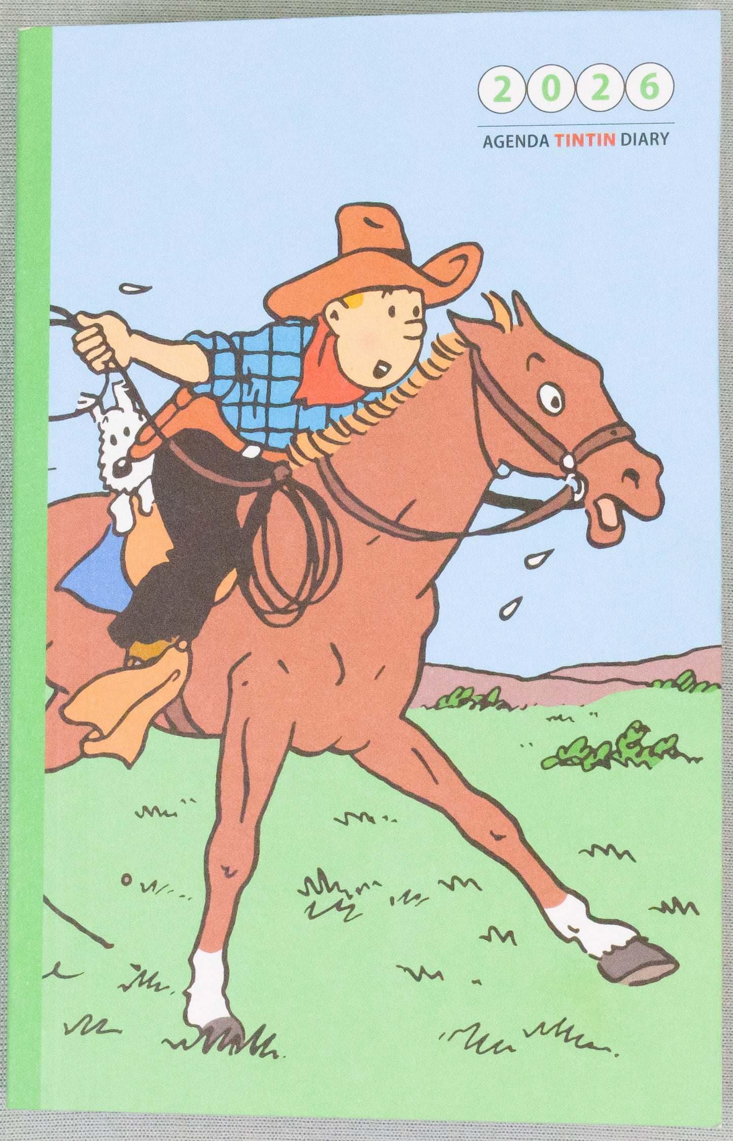 2026 Tintin Mini Diary - Tintin In America Moulinsart Editions