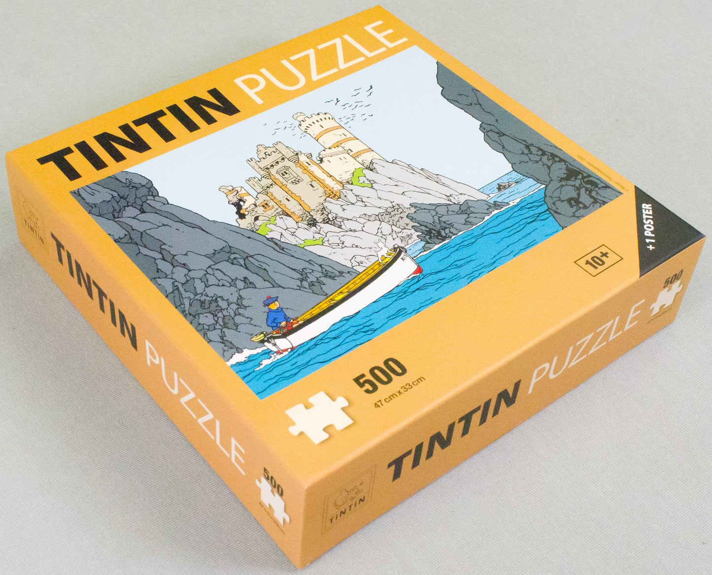 Moulinsart Tintin Puzzle (81564) - The Black Island 47x33cm