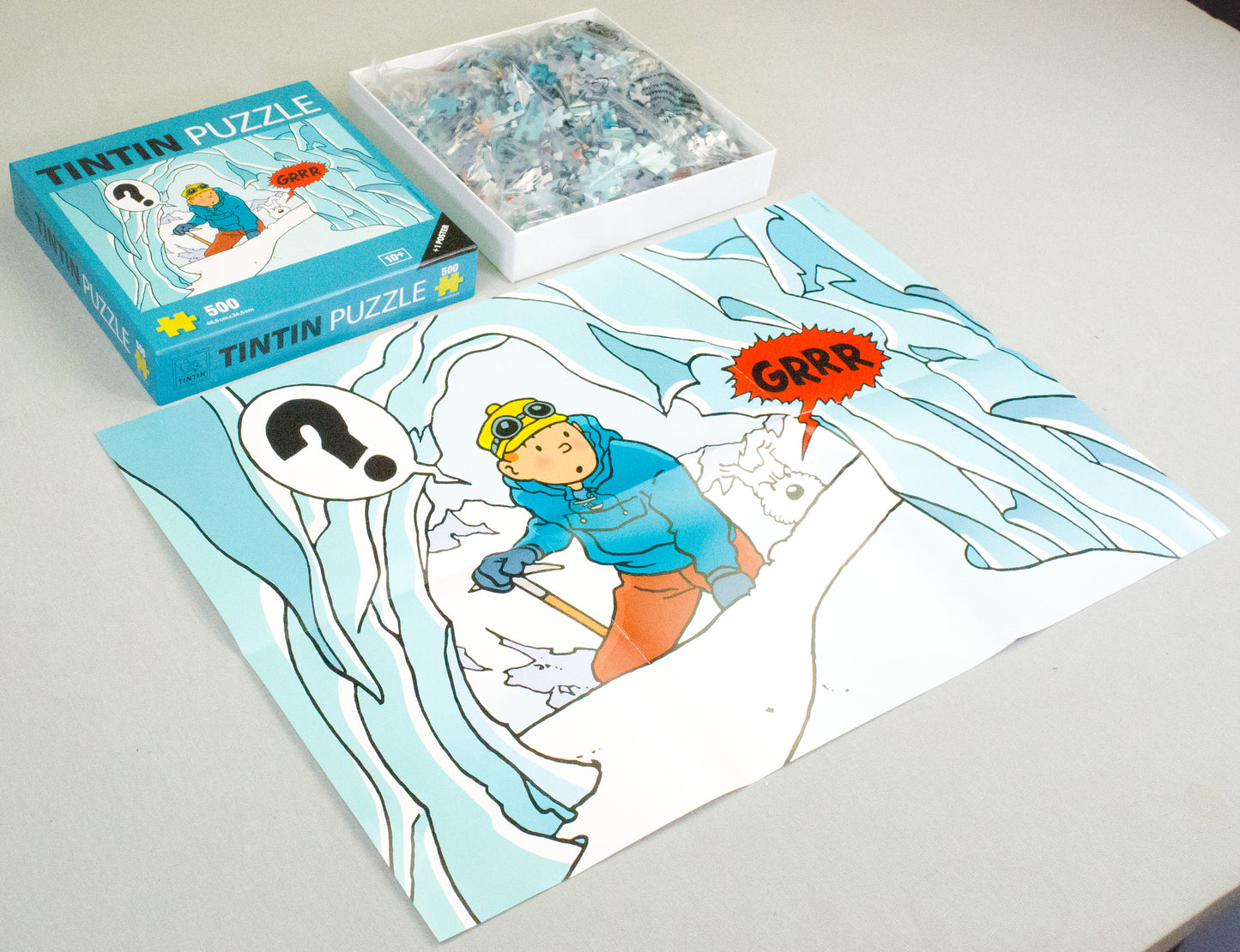 Moulinsart Tintin Puzzle 81553: Tintin in Tibet: Cave Jigsaw 48.5x34.5cm