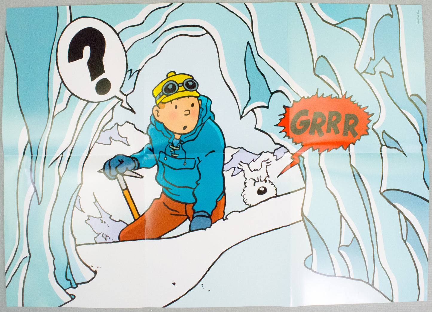 Moulinsart Tintin Puzzle 81553: Tintin in Tibet: Cave Jigsaw 48.5x34.5cm