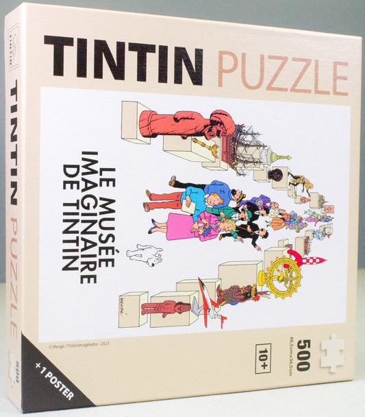 Moulinsart Tintin Puzzle (81559) - Le Musée Imaginaire 48.5x34.5cm