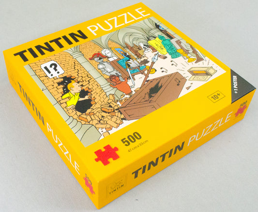 Moulinsart Tintin Puzzle 81565 Marlinspike Cellar: Secret Unicorn Treasure 47x33cm