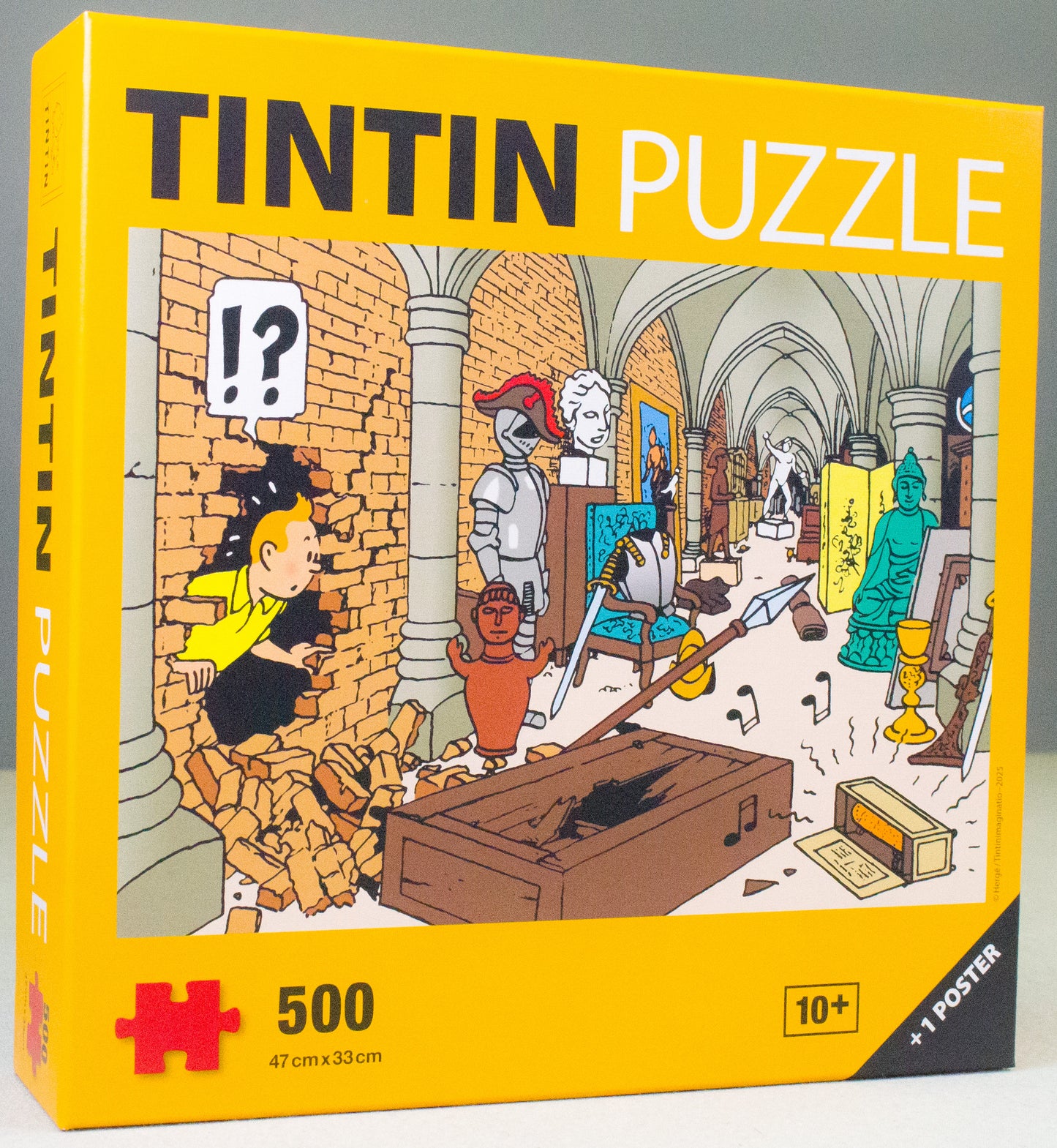 Moulinsart Tintin Puzzle 81565 Marlinspike Cellar: Secret Unicorn Treasure 47x33cm