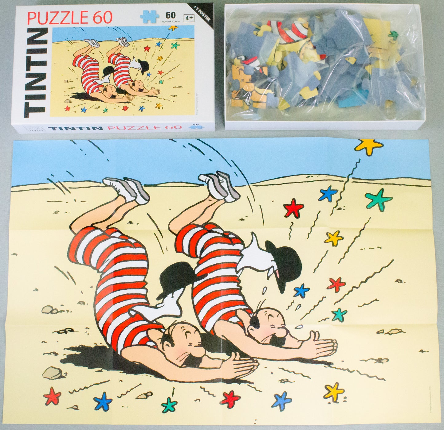 Moulinsart Tintin Puzzle (81562) - Thom(p)sons Desert, Land Black Gold 30.4x45.7cm