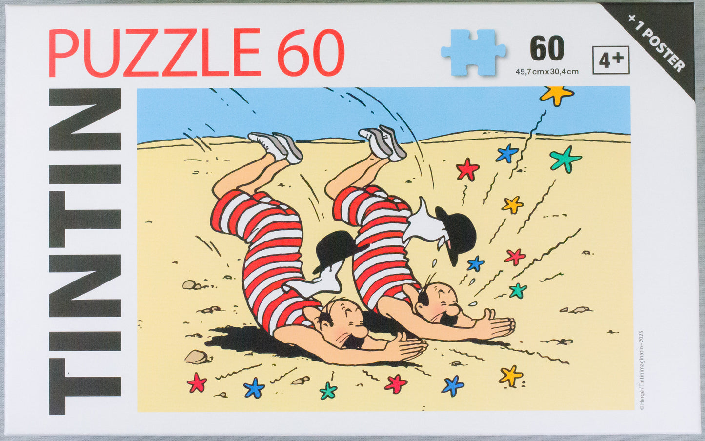 Moulinsart Tintin Puzzle (81562) - Thom(p)sons Desert, Land Black Gold 30.4x45.7cm