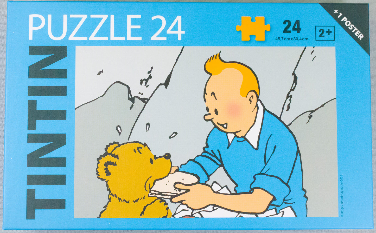 Moulinsart Tintin Puzzle (81561) - Tintin and Bear Cubs 30.4x45.7cm