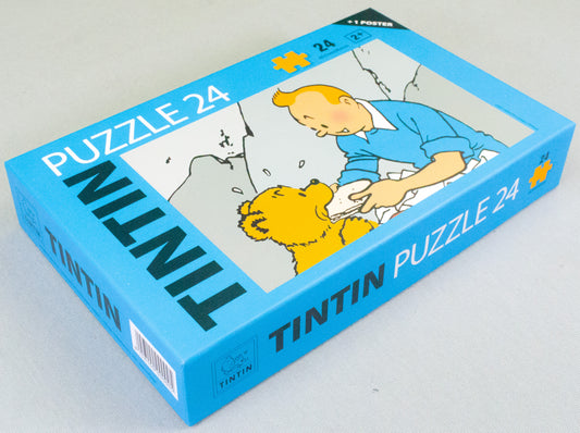 Moulinsart Tintin Puzzle (81561) - Tintin and Bear Cubs 30.4x45.7cm