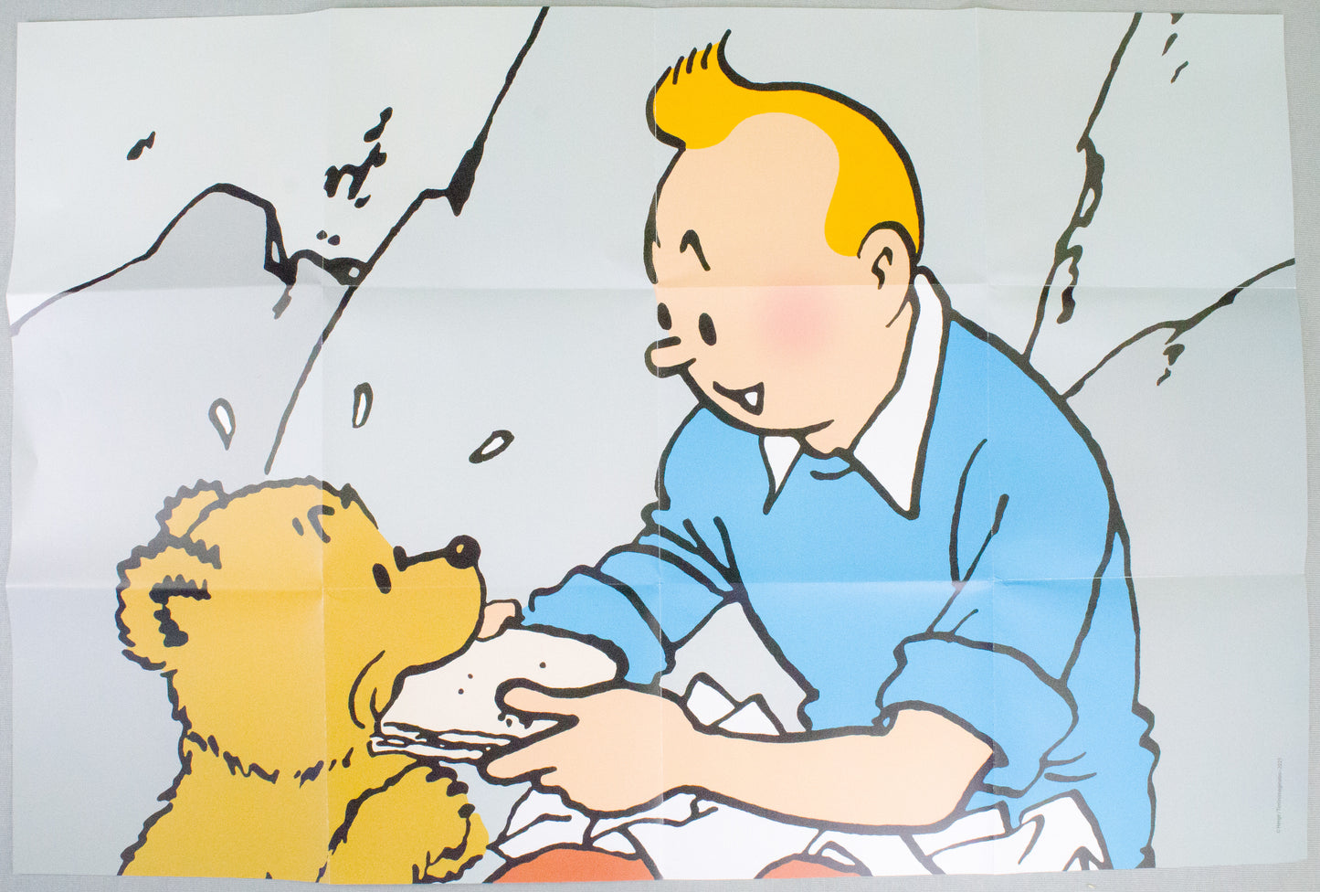 Moulinsart Tintin Puzzle (81561) - Tintin and Bear Cubs 30.4x45.7cm