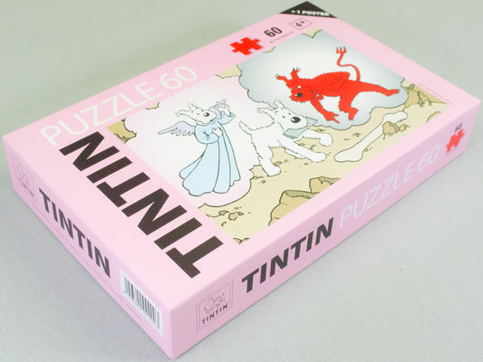 Moulinsart Tintin Puzzle 81563 Snowy Angel and Demon: Tibet 47x30.4cm