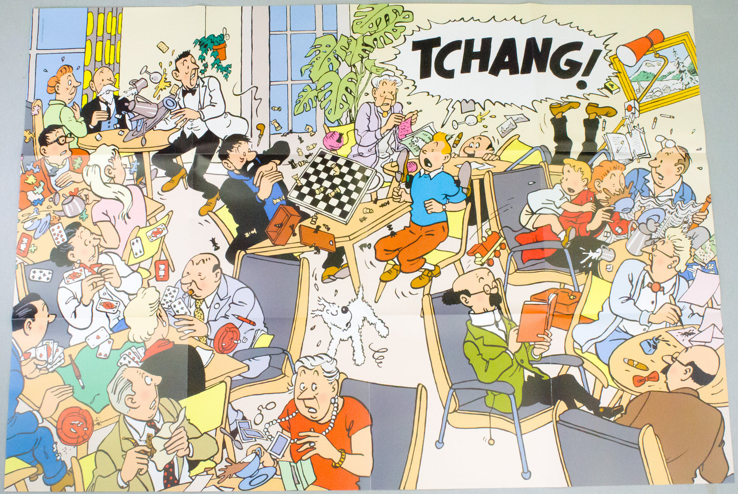 Moulinsart Tintin in Tibet Puzzle (81568) Tchang! 66.5x50cm Chang puzzles