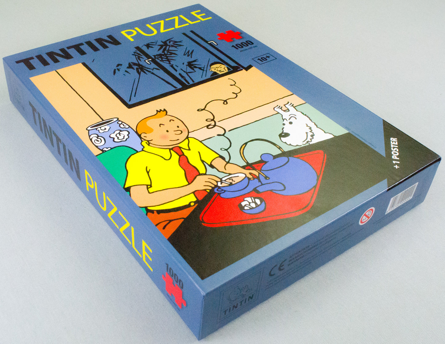 Moulinsart Tintin Puzzle (81559) - Tintin Drinking Tea (The Blue Lotus) 48x67cm