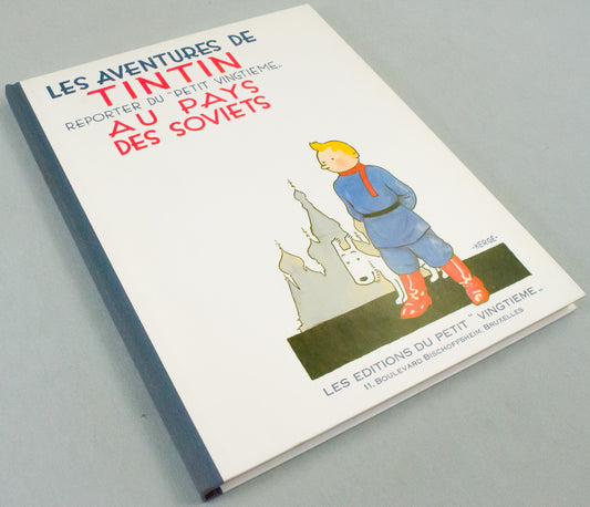 Tintin Au Pays Des Soviets - Rare B&W Facsimile 1st Edition Casterman - 1981 French EO Noire Blanc