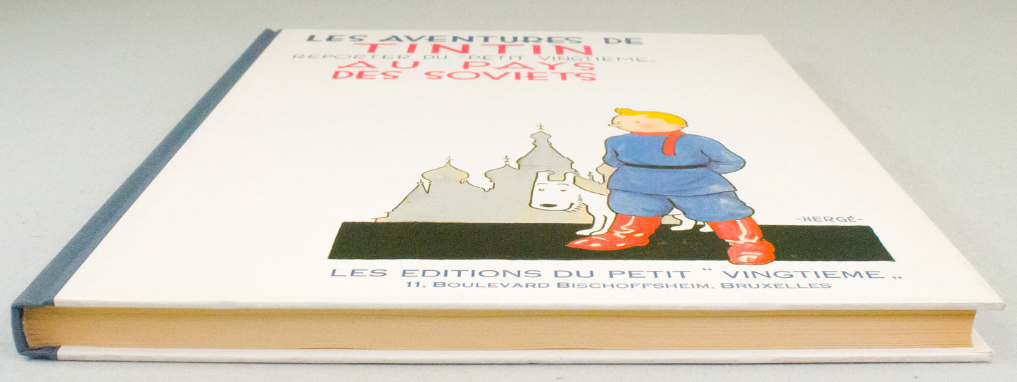 Tintin Au Pays Des Soviets - Rare B&W Facsimile 1st Edition Casterman - 1981 French EO Noire Blanc