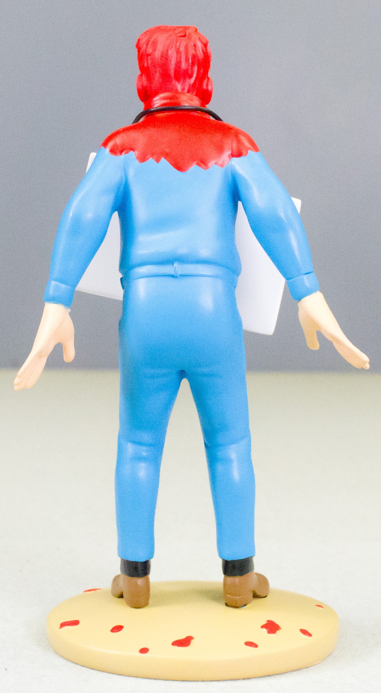Tintin Figurine Moulinsart 42256 Haddock Fresh Paint - Destination Moon 12cm Resin Figure