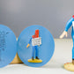 Tintin Figurine Moulinsart 42256 Haddock Fresh Paint - Destination Moon 12cm Resin Figure
