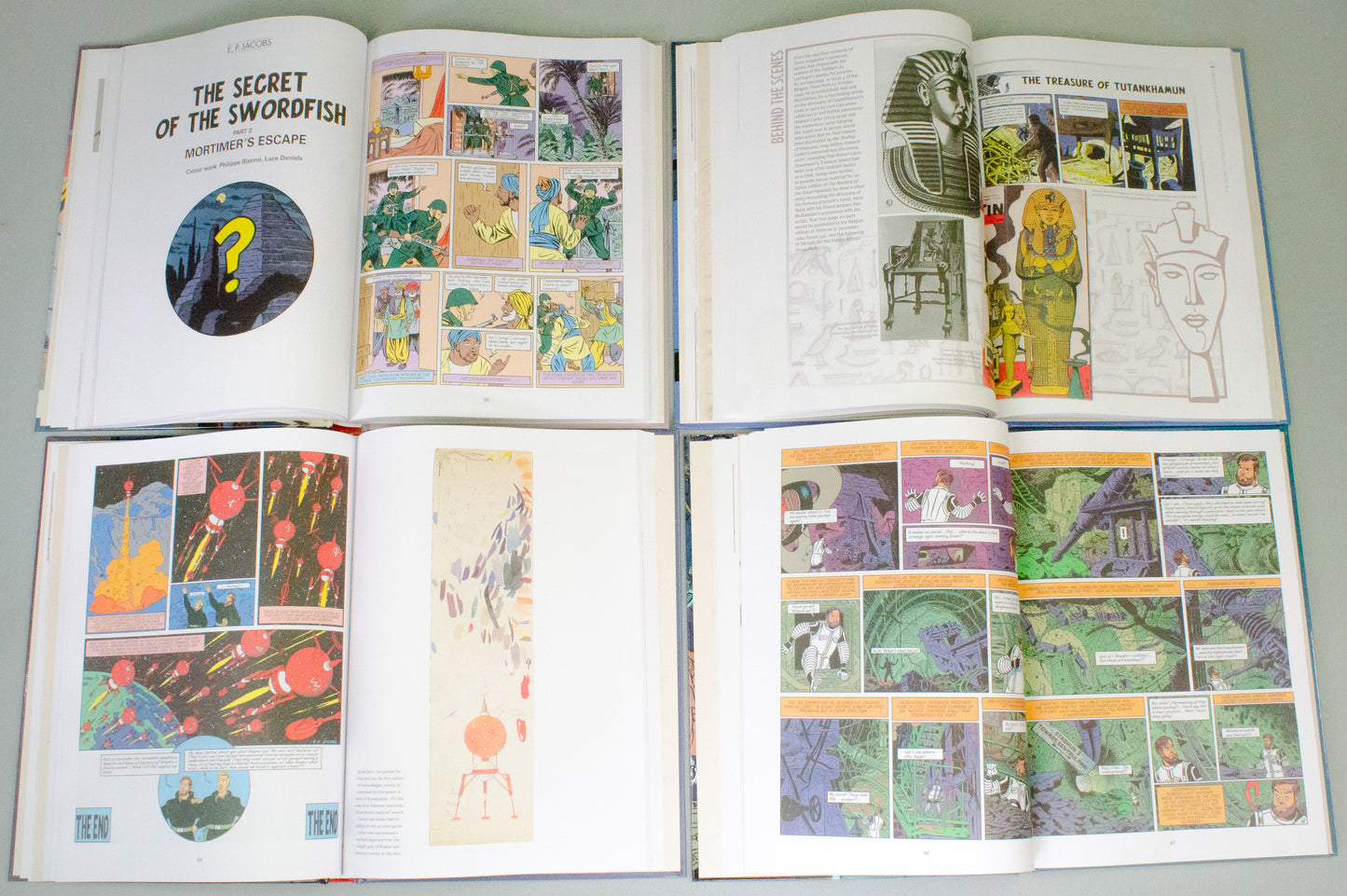 Blake & Mortimer The Complete Collection Volume 1-4 (Cinebook Hardback Editions)