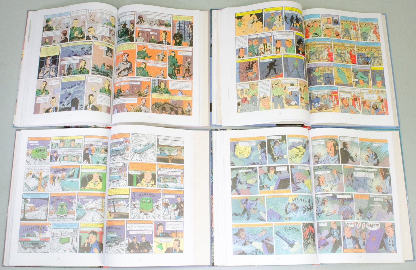 Blake & Mortimer The Complete Collection Volume 1-4 (Cinebook Hardback Editions)