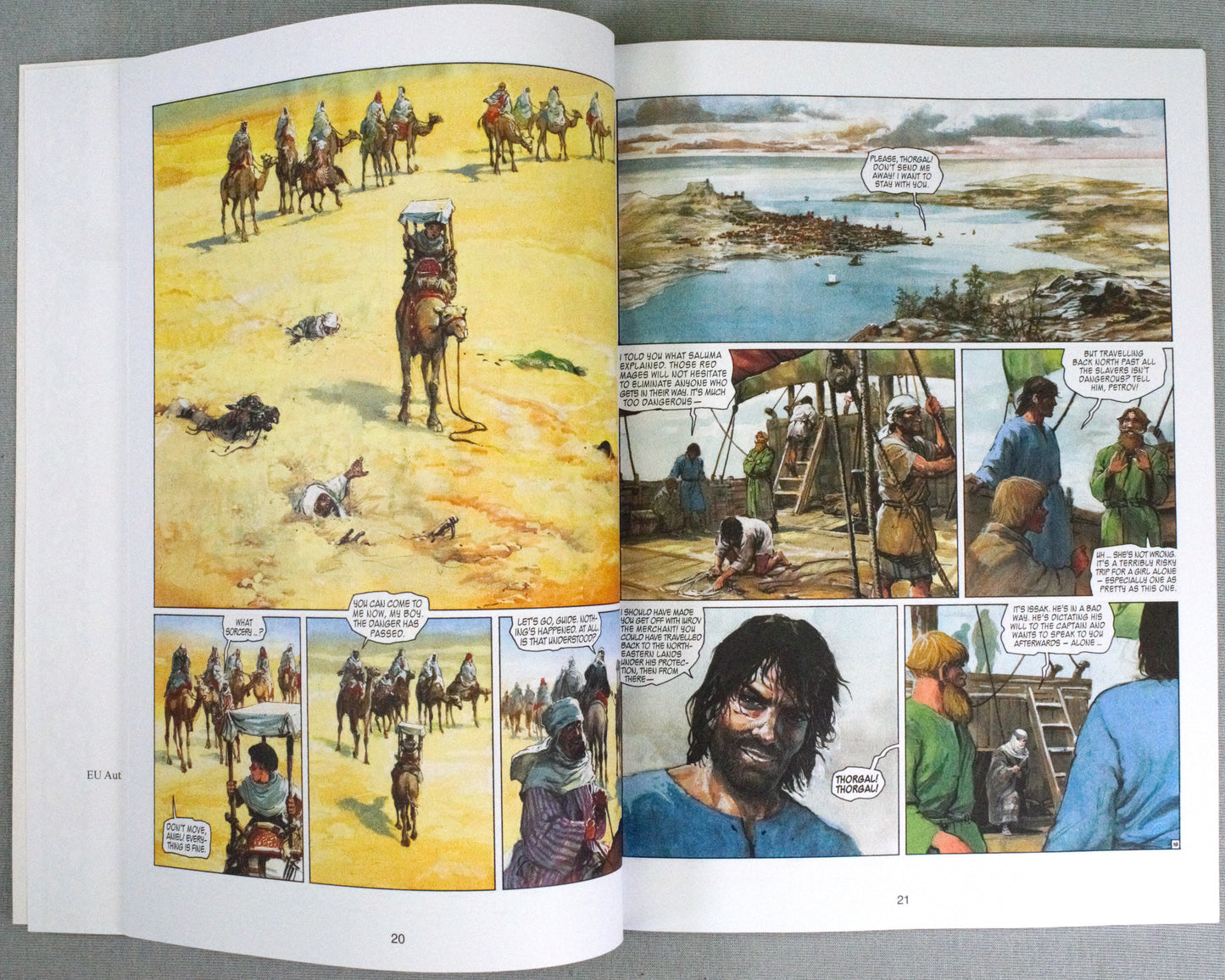 Thorgal Volume 26: Kah-Aniel - Cinebook Paperback UK Comic Book by Rosiński/Van Hamme