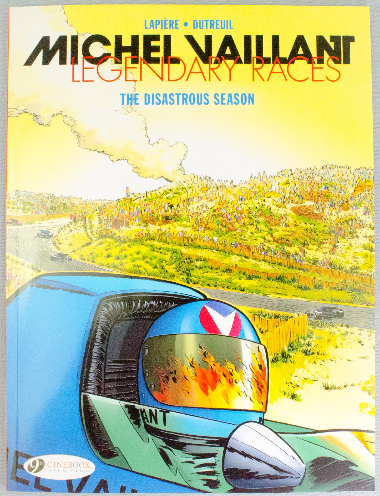 Michel Vaillant Legendary Races Volume 3: The Disastrous Season - Cinebook UK Paperback Edition Comic