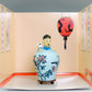 Tintin & Snowy in Chinese vase - Blue Lotus: Coffret/Box Scene Moulinsart Figurine 9cm Model
