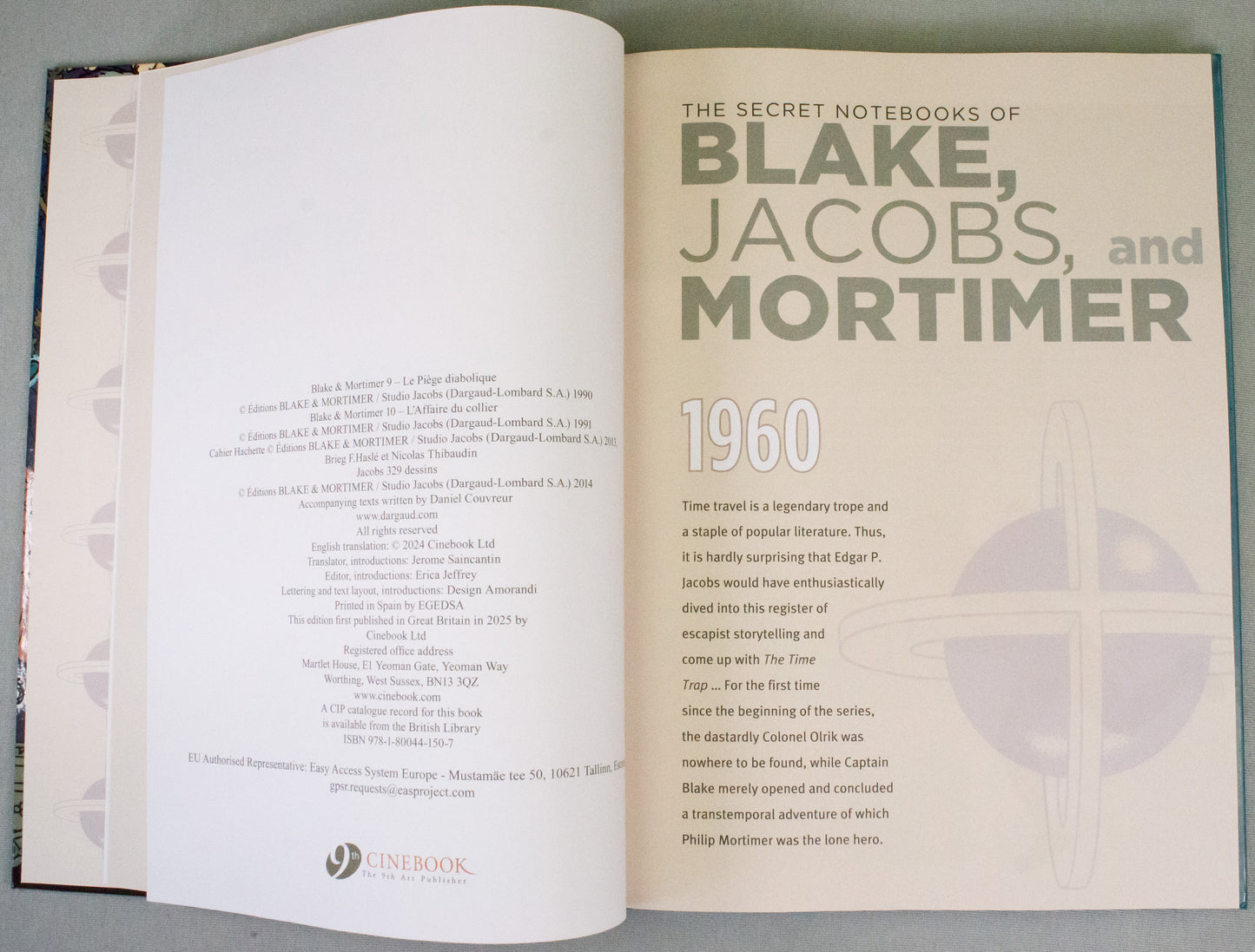 Blake & Mortimer The Complete Collection Volume 4: Cinebook Edition