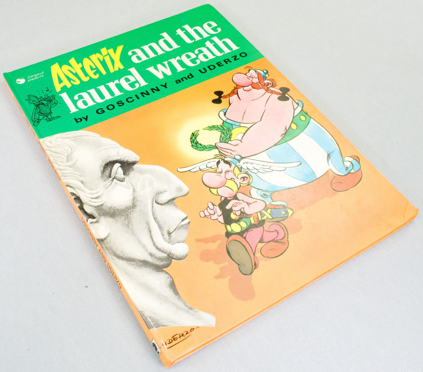 Asterix & the Laurel Wreath - 1974 Brockhampton 1st UK Edition HB Book EO Uderzo