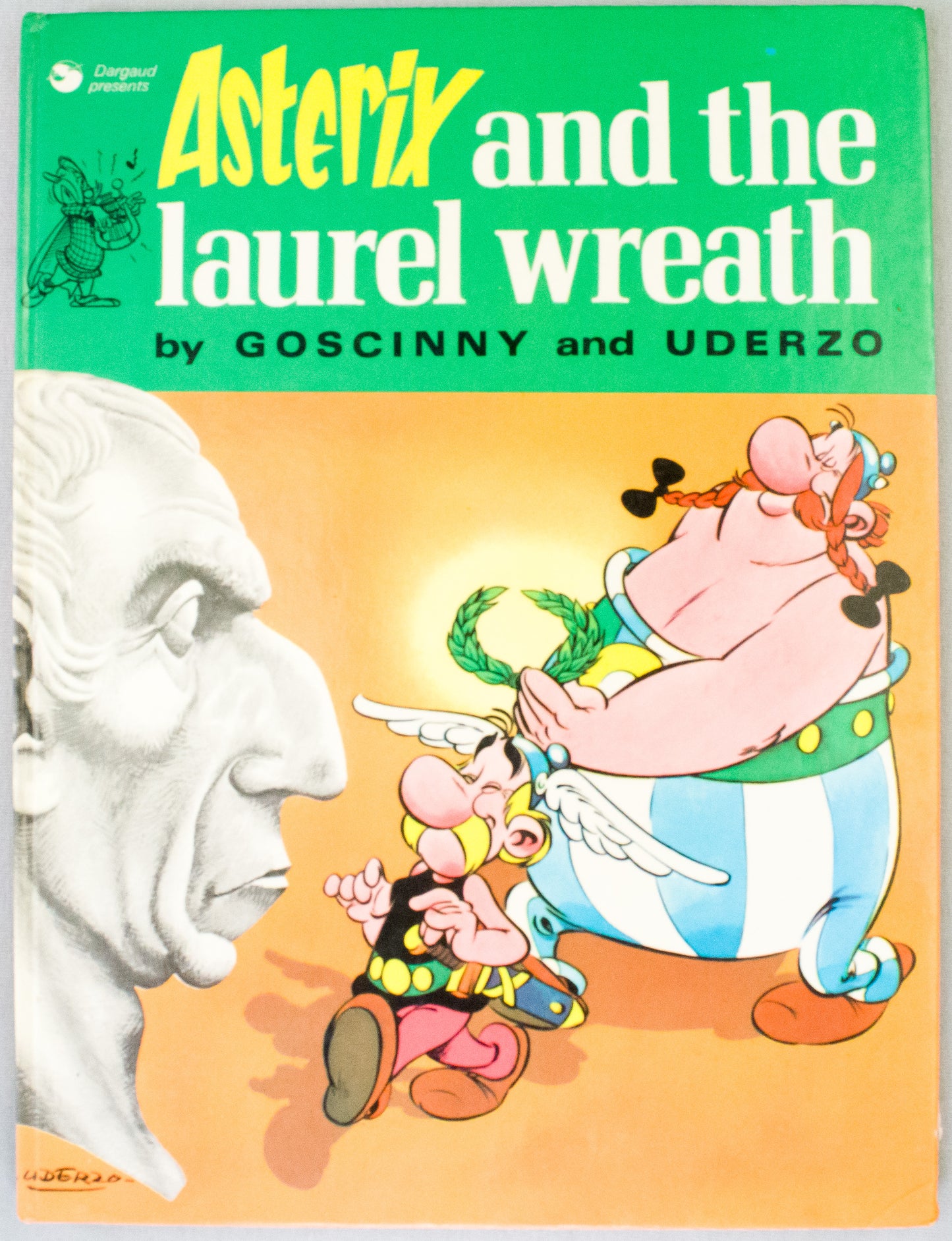 Asterix & the Laurel Wreath - 1974 Brockhampton 1st UK Edition HB Book EO Uderzo