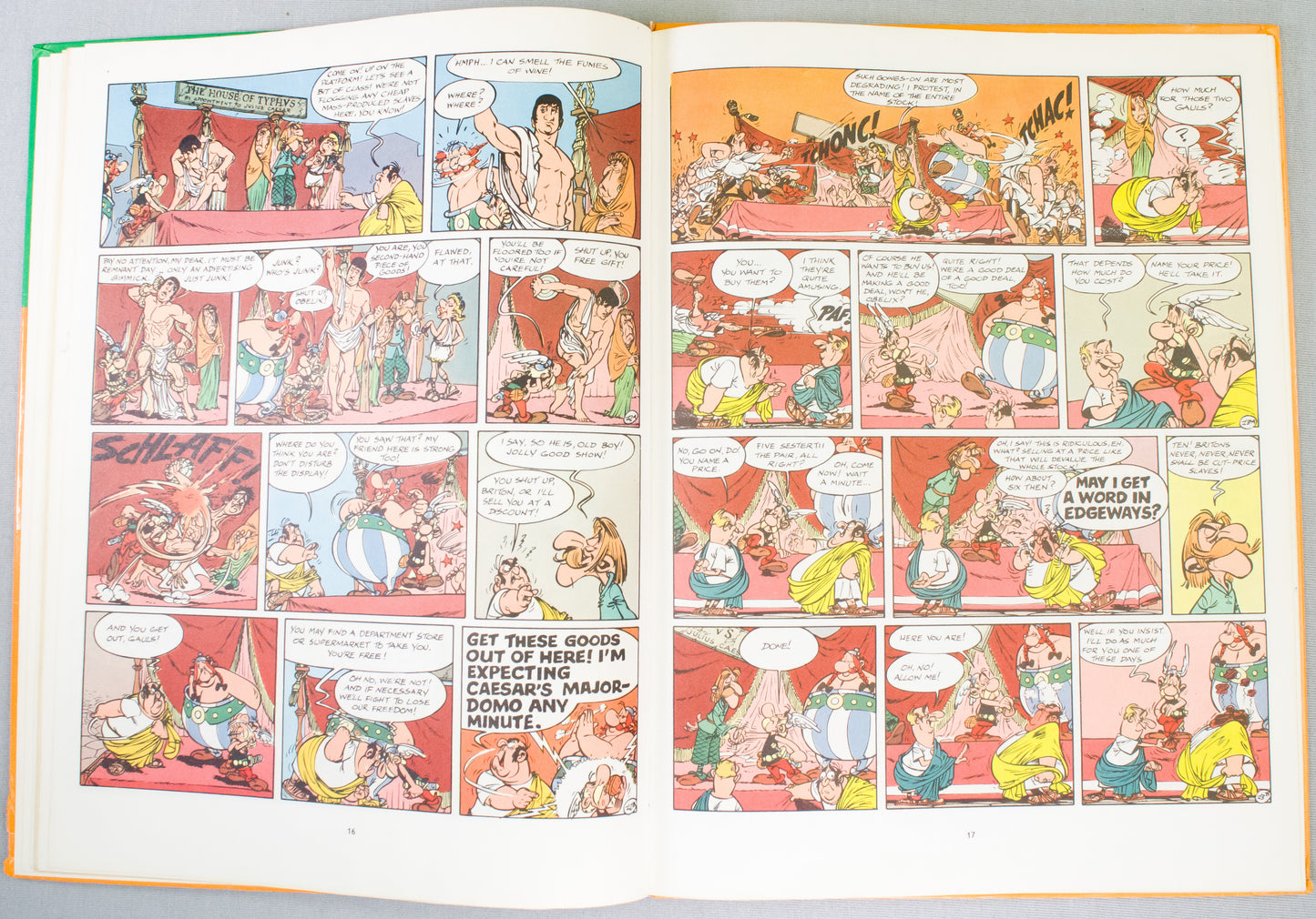 Asterix & the Laurel Wreath - 1974 Brockhampton 1st UK Edition HB Book EO Uderzo