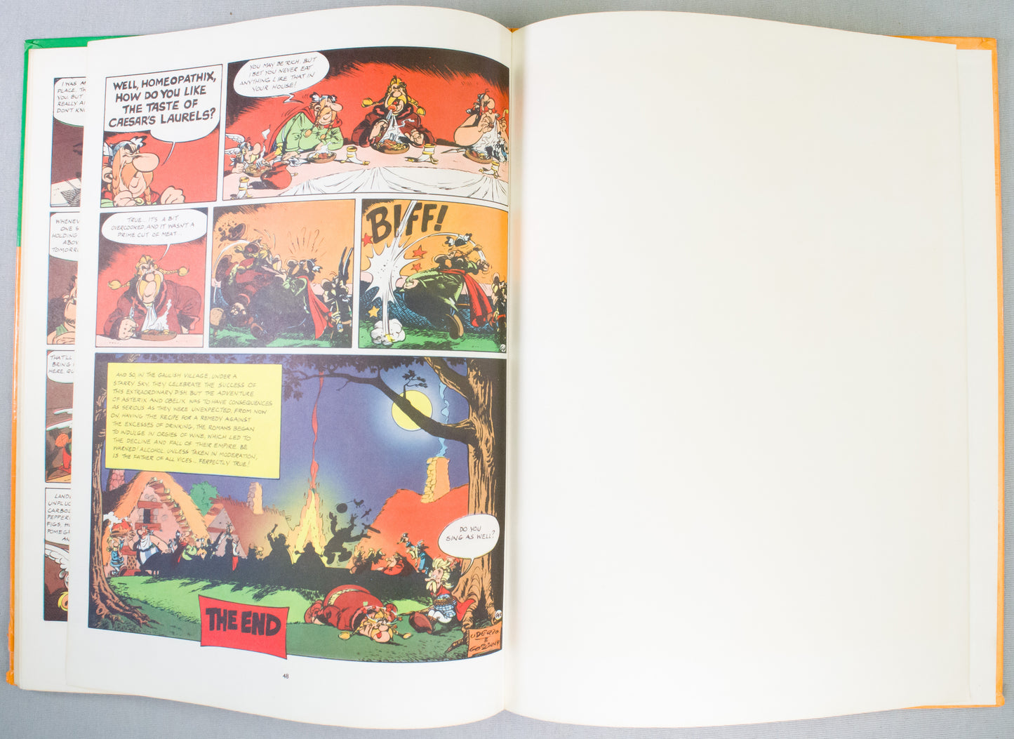 Asterix & the Laurel Wreath - 1974 Brockhampton 1st UK Edition HB Book EO Uderzo