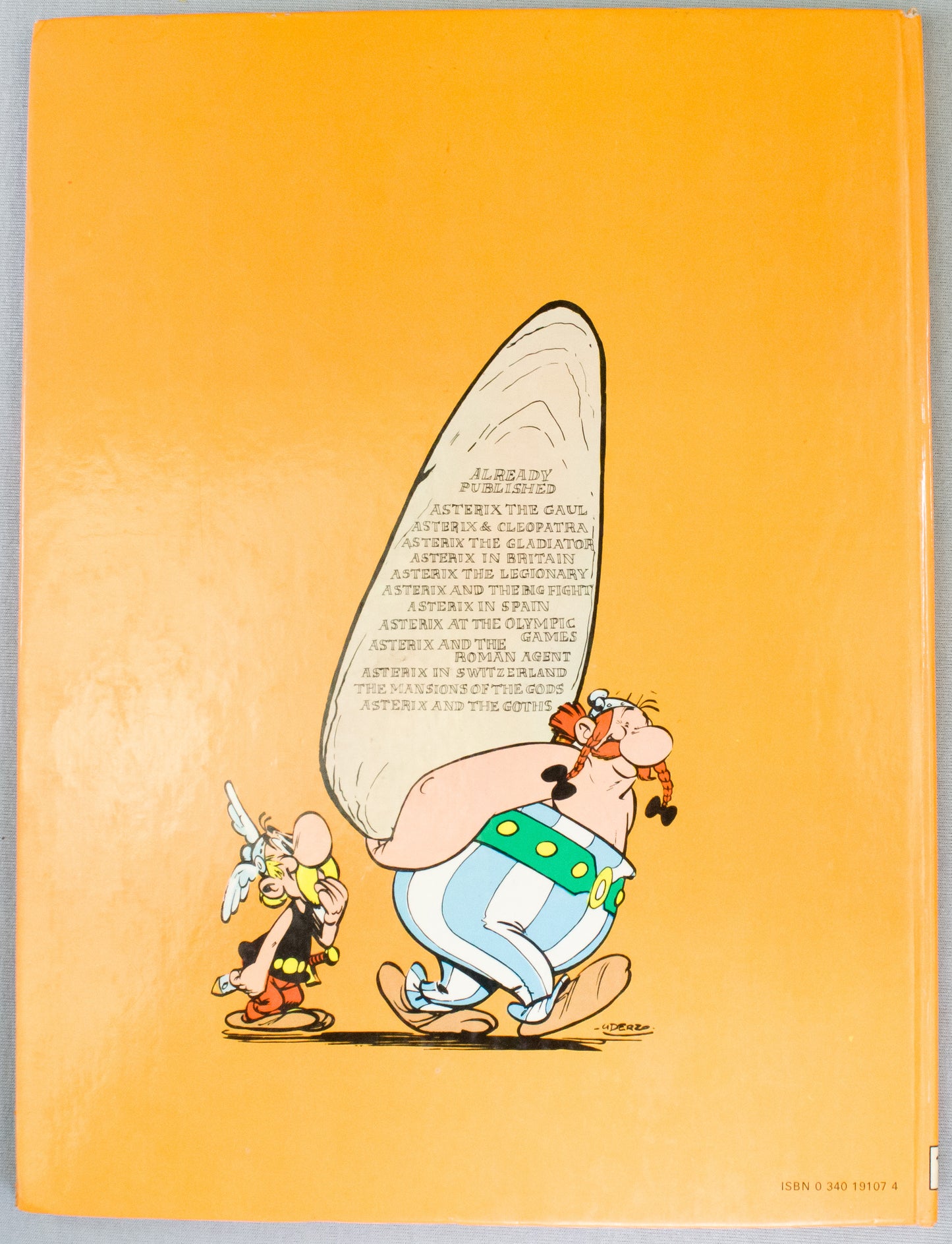 Asterix & the Laurel Wreath - 1974 Brockhampton 1st UK Edition HB Book EO Uderzo