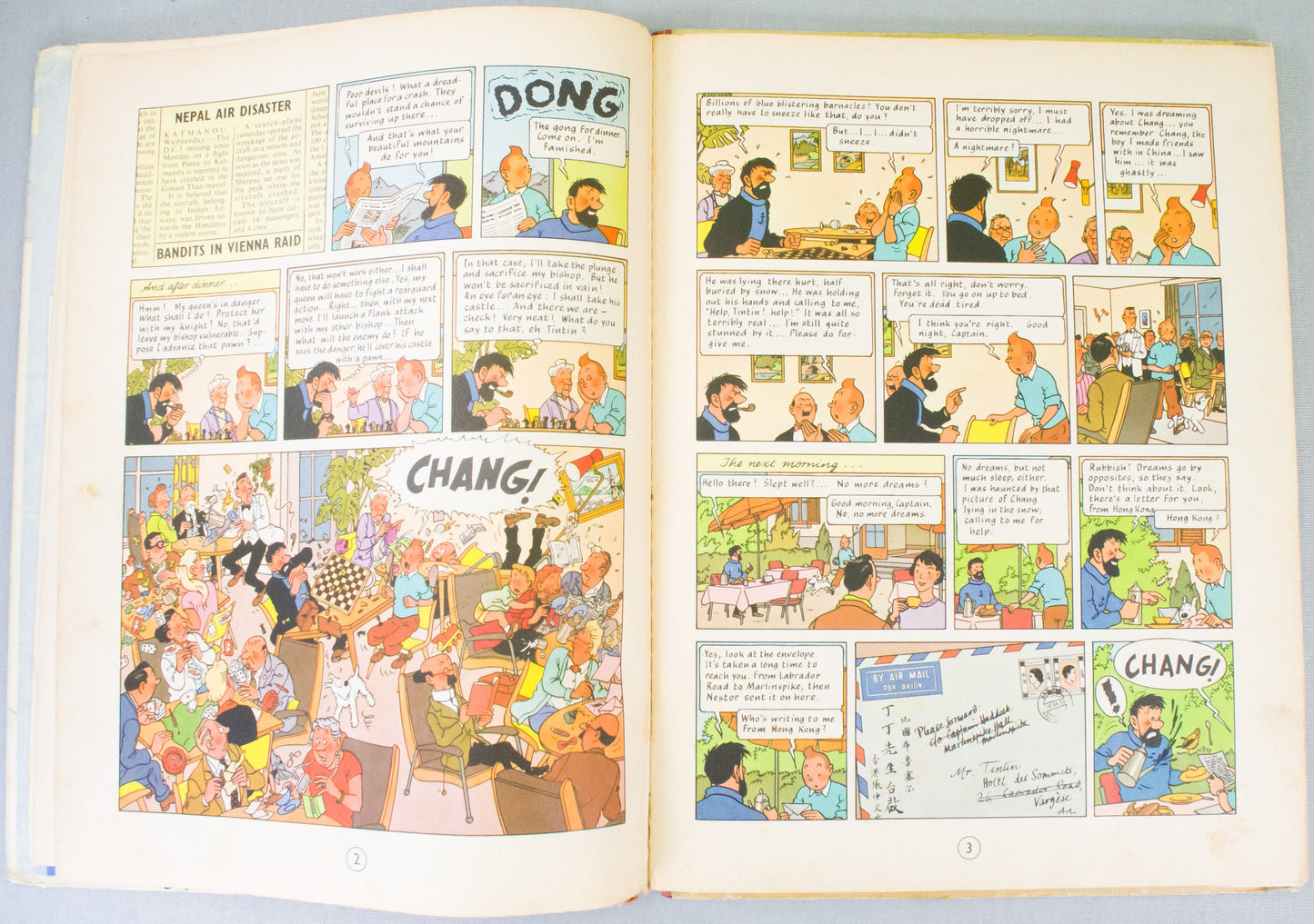 Tintin in Tibet - Methuen 1965 2nd UK Reprint Edition Hardback Rare comic book Herge EO