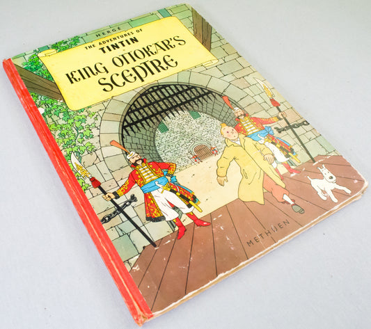 King Ottokar's Sceptre Methuen UK 2nd Reprint Edition 1964 Hardback Tintin Book Herge