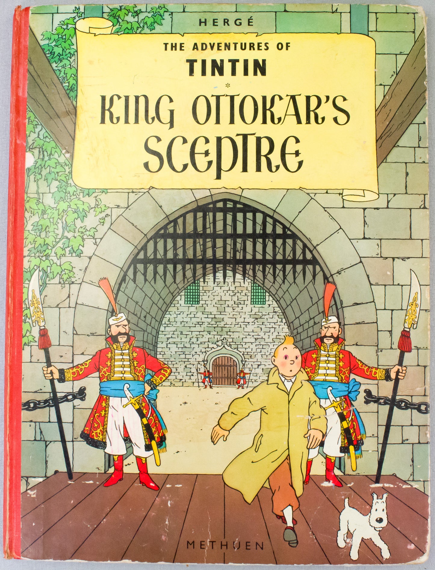 King Ottokar's Sceptre Methuen UK 2nd Reprint Edition 1964 Hardback Tintin Book Herge