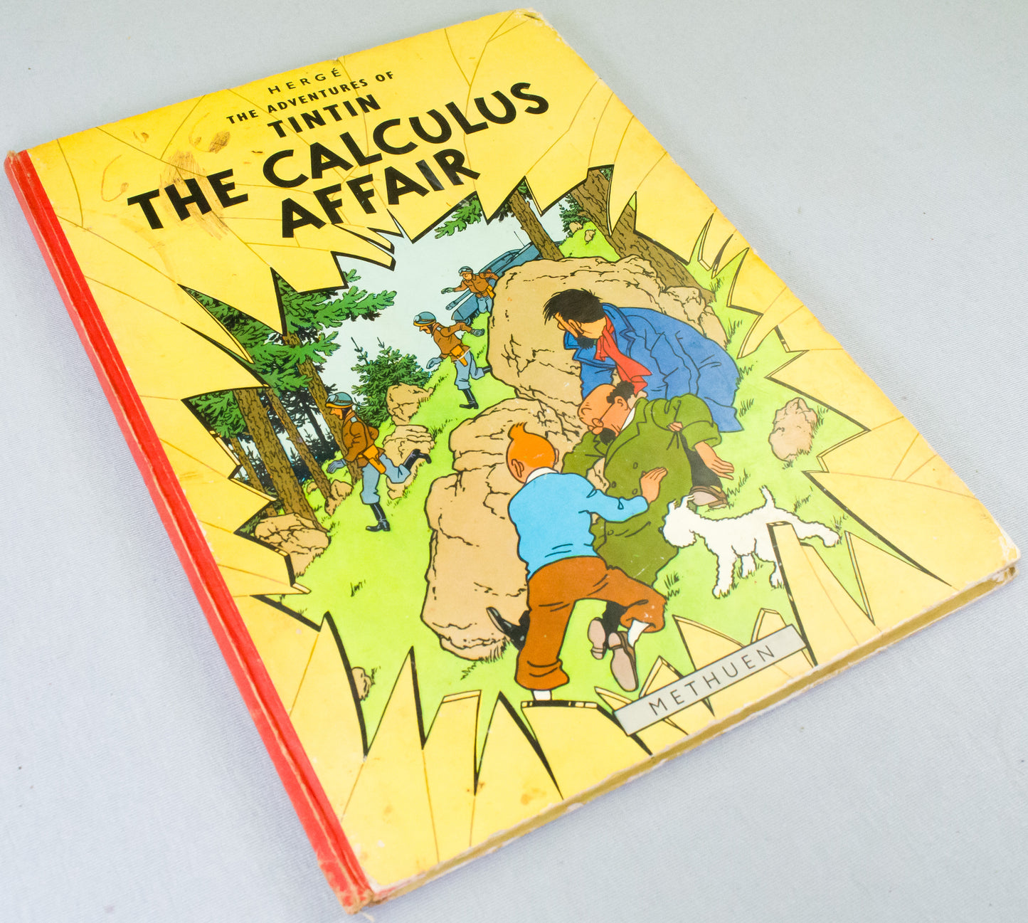 The Calculus Affair - Methuen 1965 2nd Reprint Edition UK Hardback Rare Tintin book Herge EO