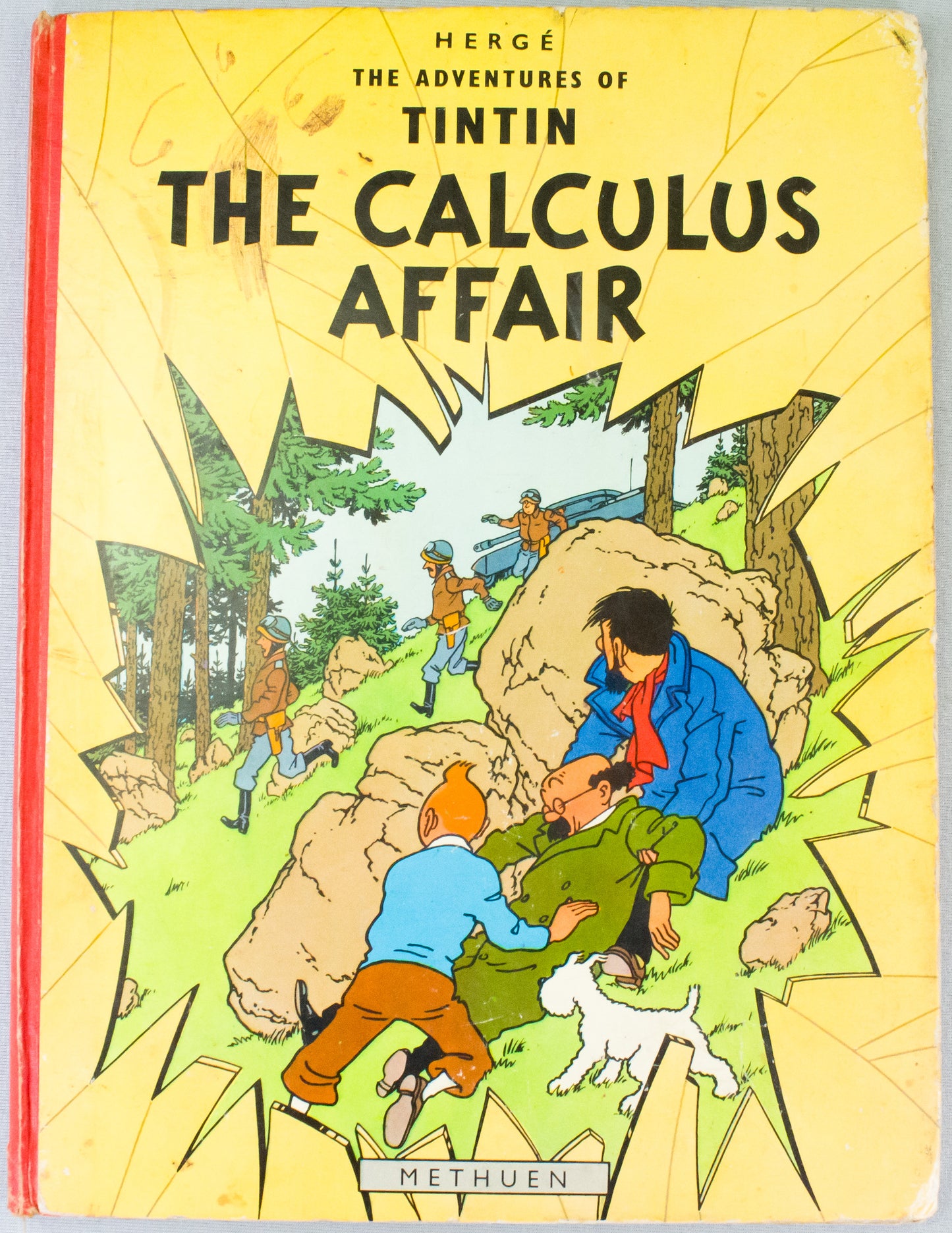 The Calculus Affair - Methuen 1965 2nd Reprint Edition UK Hardback Rare Tintin book Herge EO
