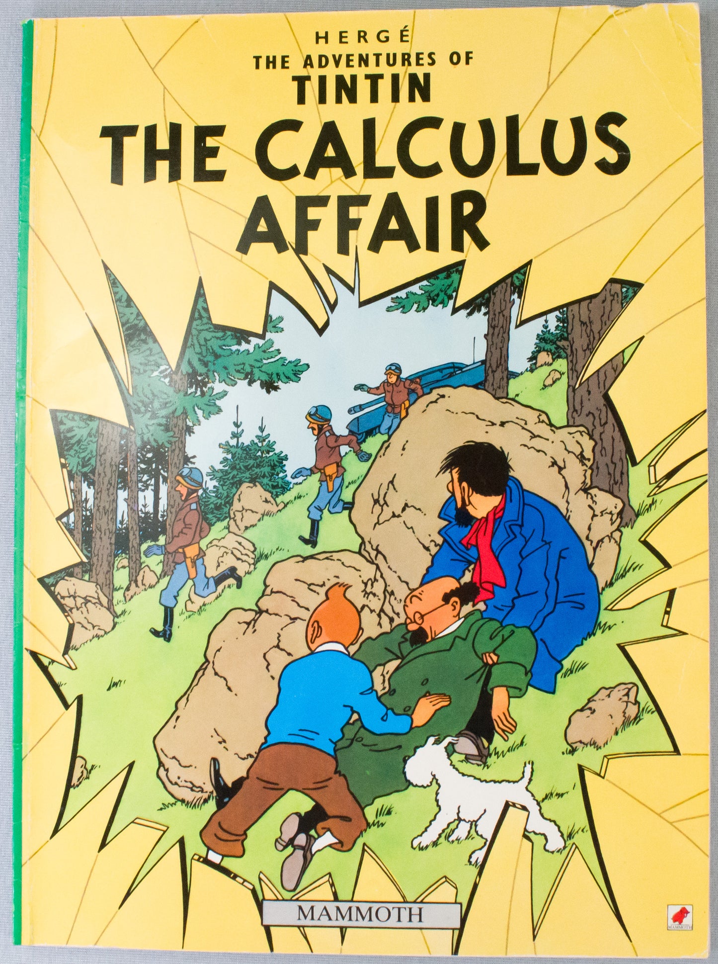 The Calculus Affair - Tintin Mammoth UK Paperback Edition Book 1990s
