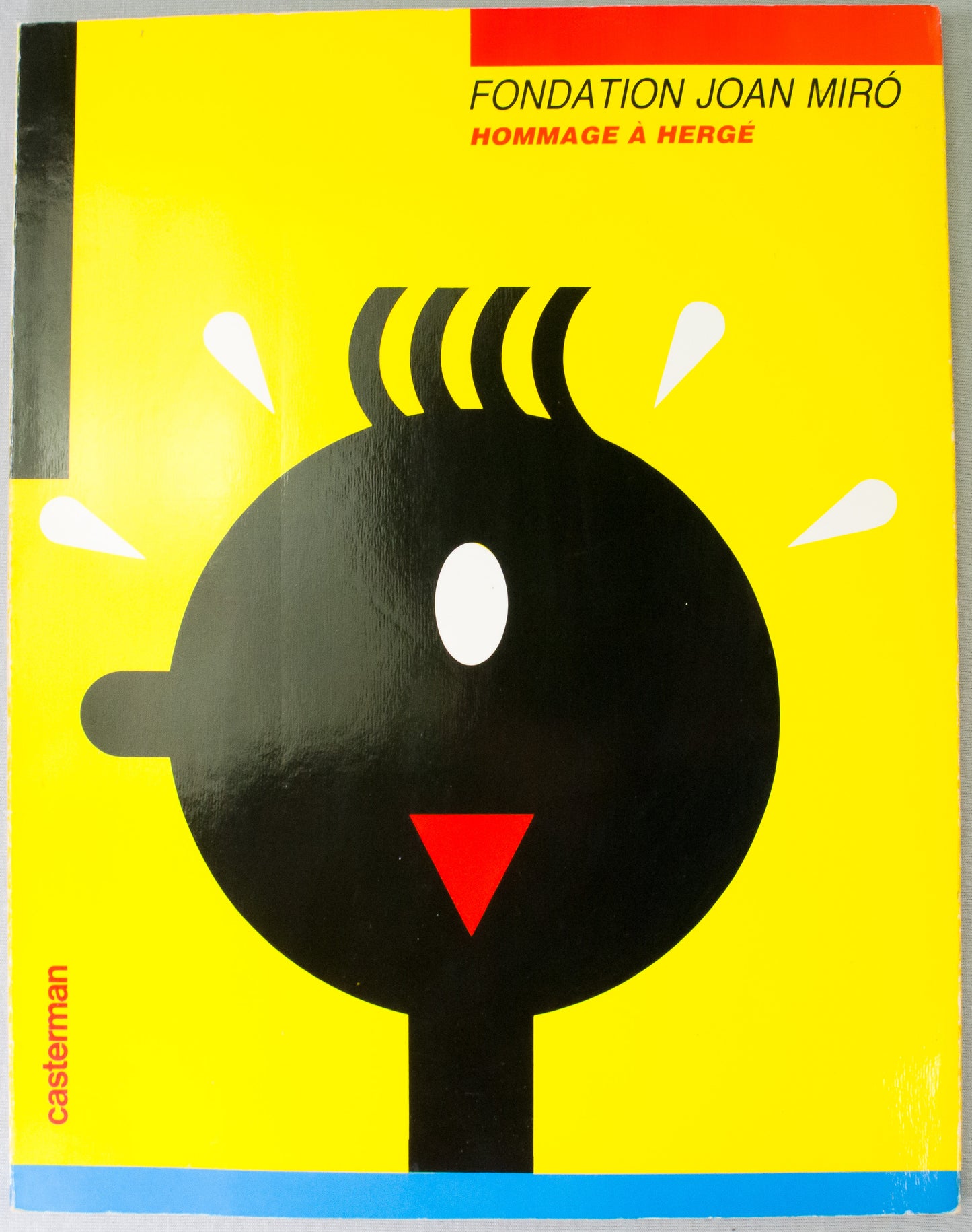 Hommage A Herge Book (Foundation Joan Miro) - Casterman 1986 PB 1st Edition