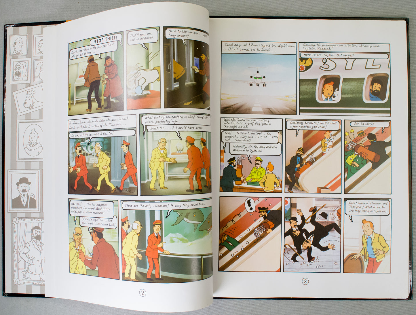 Tintin & the Lake of Sharks: Egmont 2000s Hardback Comic Book UK Edition