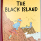The Black Island: Egmont 2008 UK Hardback Classic Colour Edition Rare Tintin Book Herge