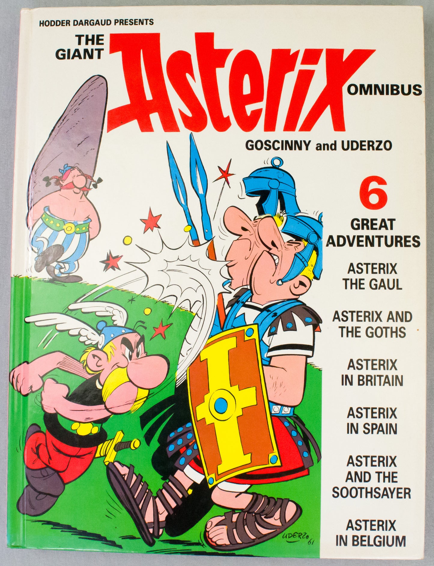 The Giant Asterix Omnibus - Dargaud 1969 UK Hardback 1st Edition