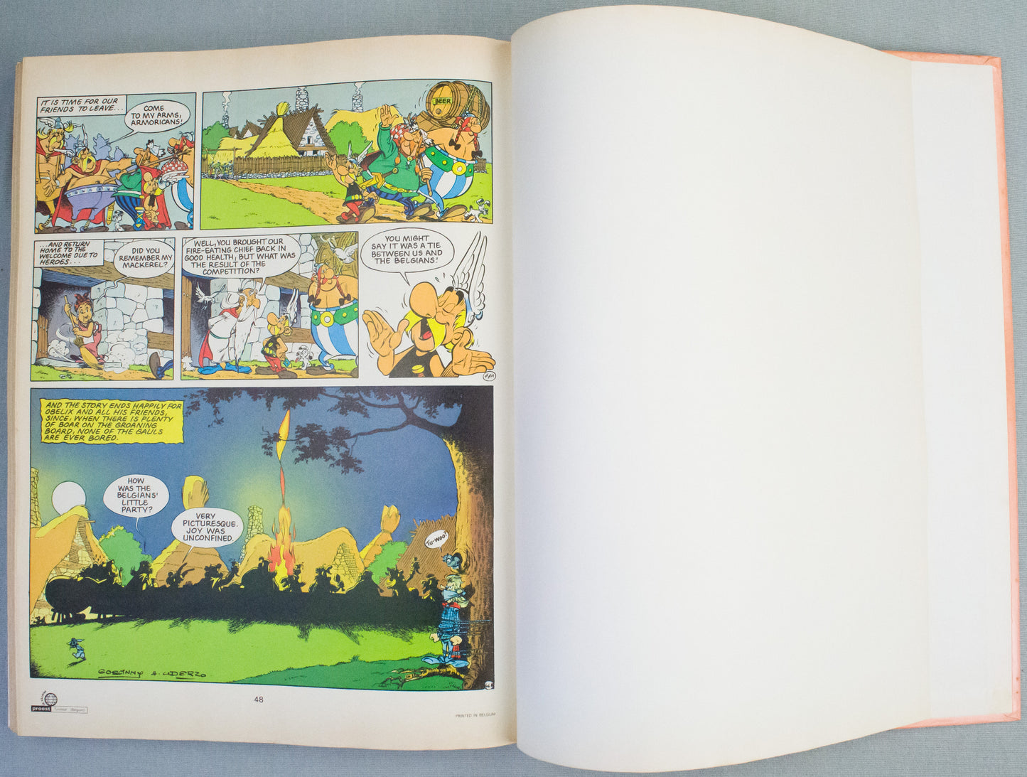 The Giant Asterix Omnibus - Dargaud 1969 UK Hardback 1st Edition