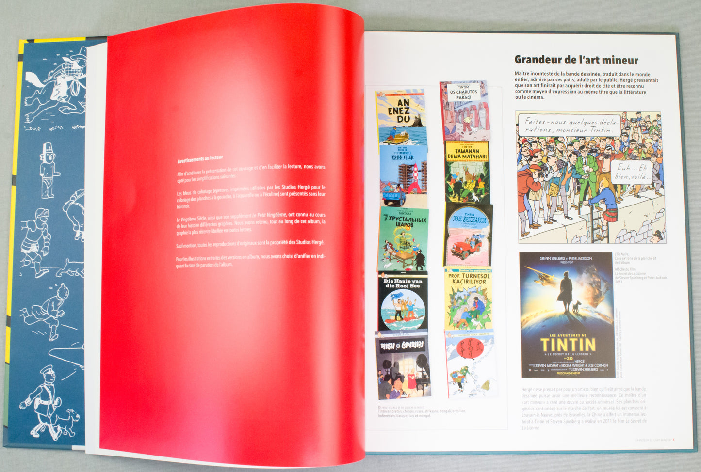 Herge L'exposition De Papier - Hardback 2016 Moulinsart French 1st Edition Book