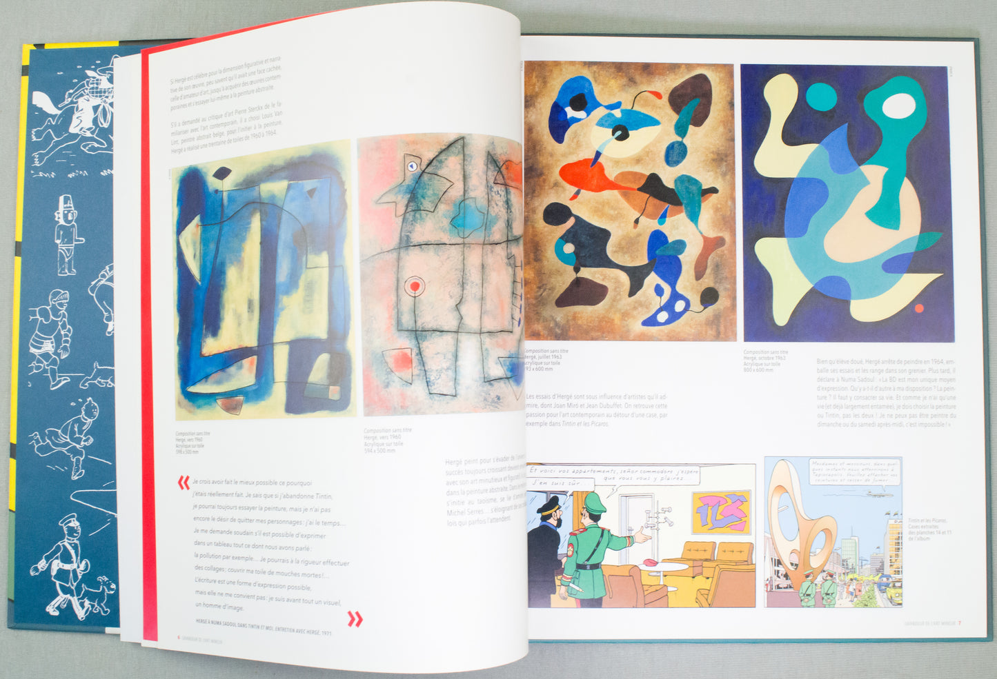 Herge L'exposition De Papier - Hardback 2016 Moulinsart French 1st Edition Book