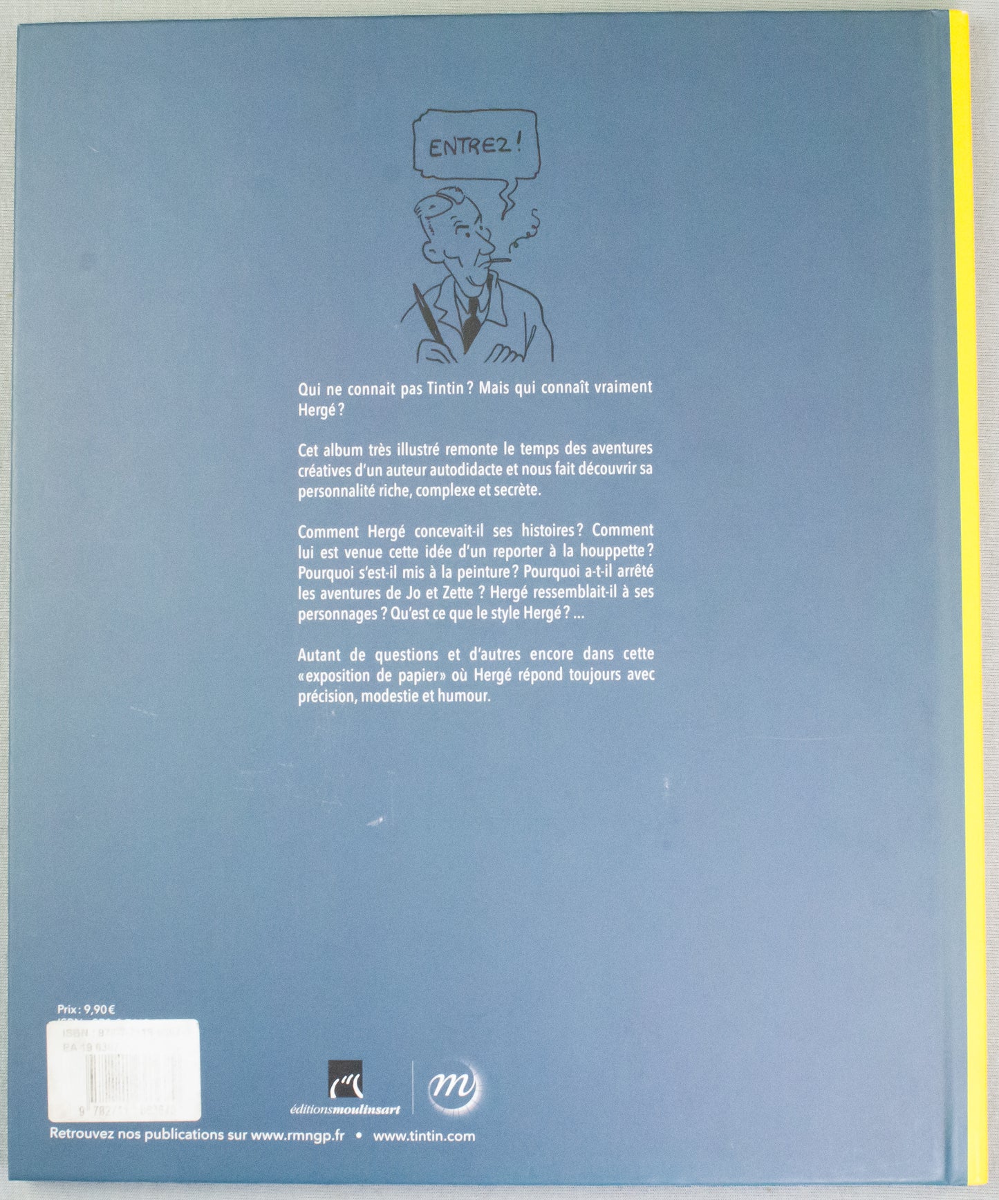 Herge L'exposition De Papier - Hardback 2016 Moulinsart French 1st Edition Book