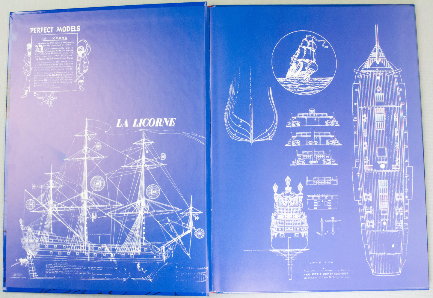 Tintin Haddock Et Les Bateaux Book - Herge/Moulinsart 1999 HB Edition
