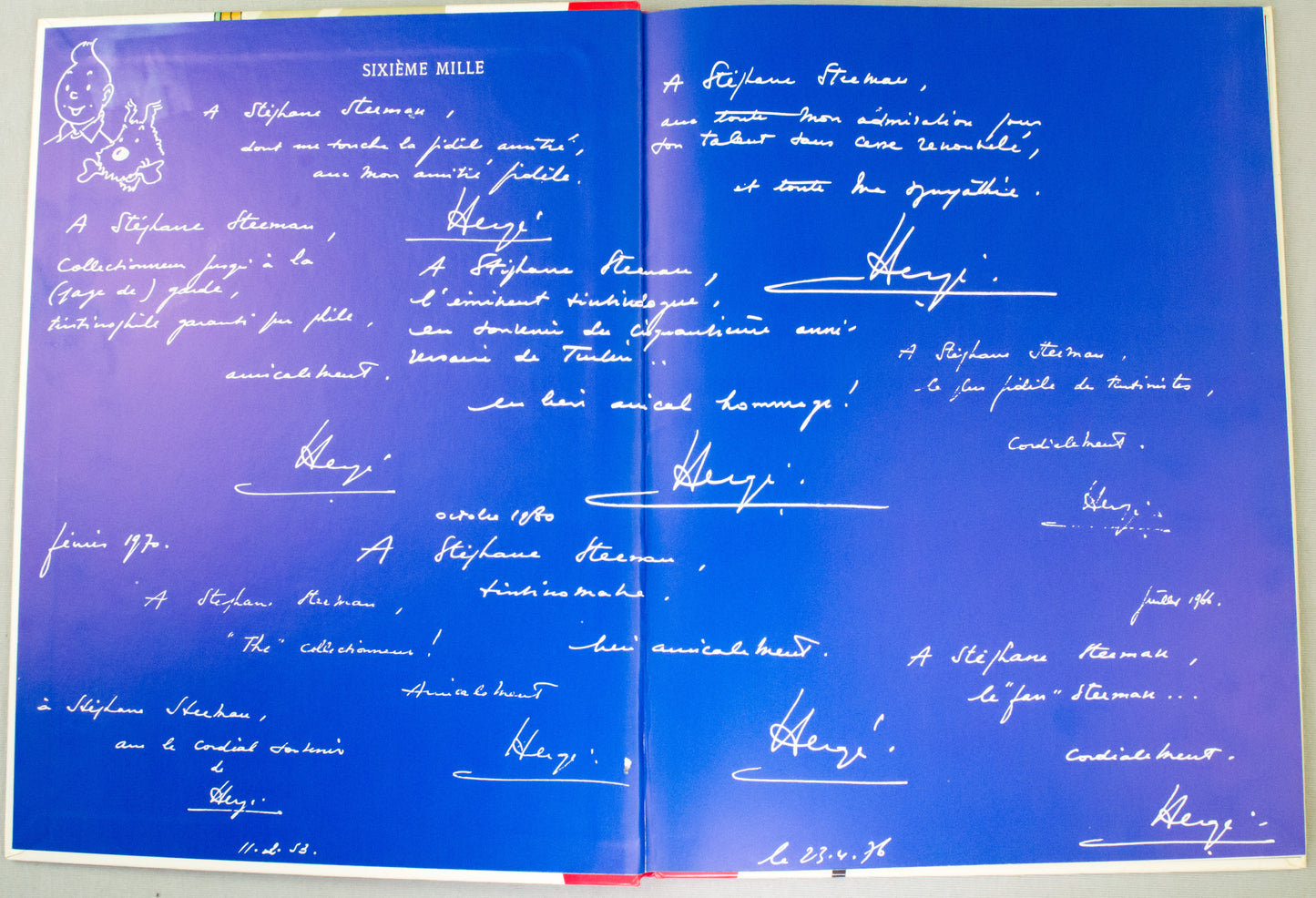 Tout Herge Book - 1991 Casterman Hardback 1st Edition