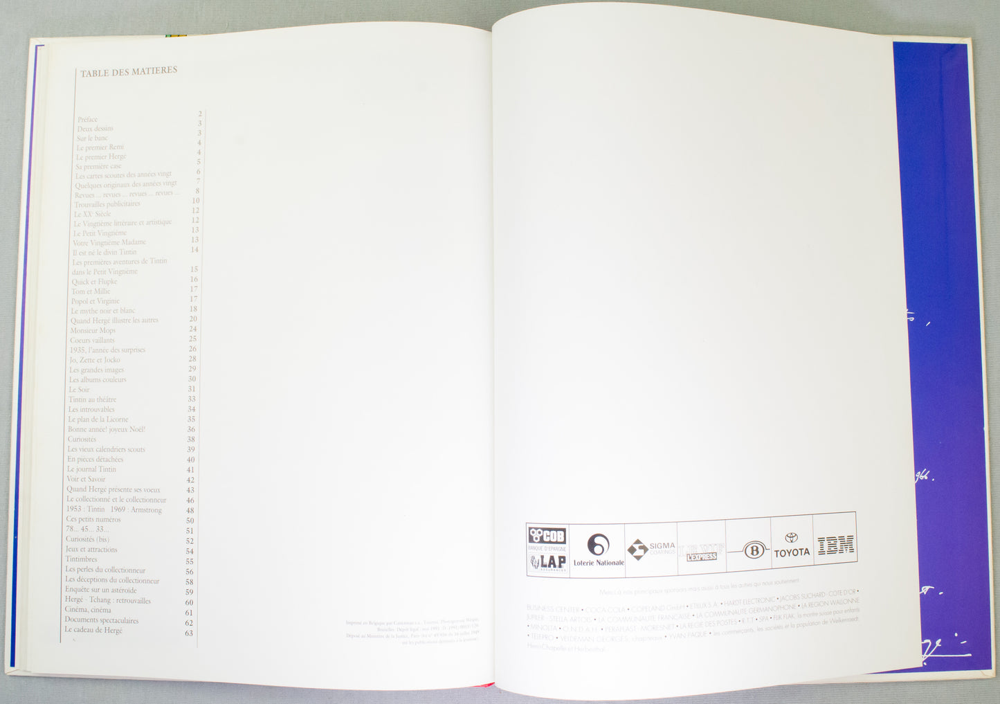 Tout Herge Book - 1991 Casterman Hardback 1st Edition