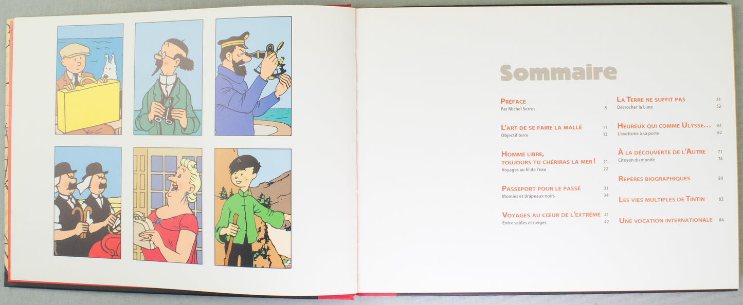 Le Timbre Voyage Avec Tintin: 2007 French Hardback Moulinsart 1st Edition Book