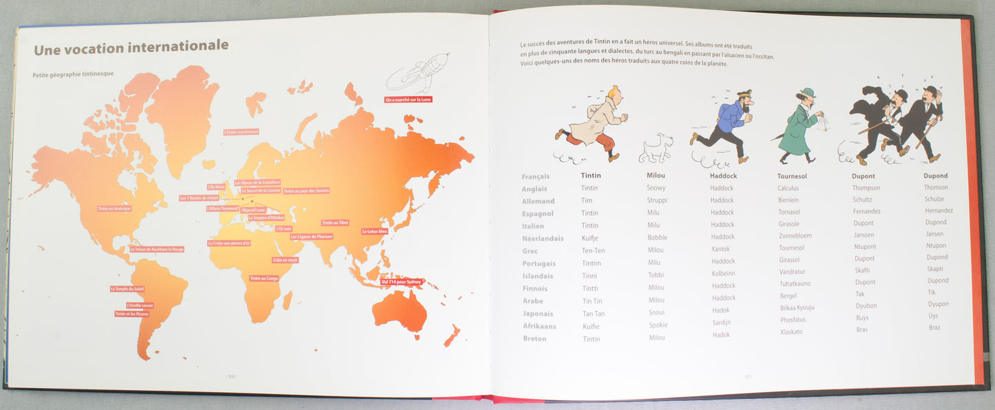 Le Timbre Voyage Avec Tintin: 2007 French Hardback Moulinsart 1st Edition Book