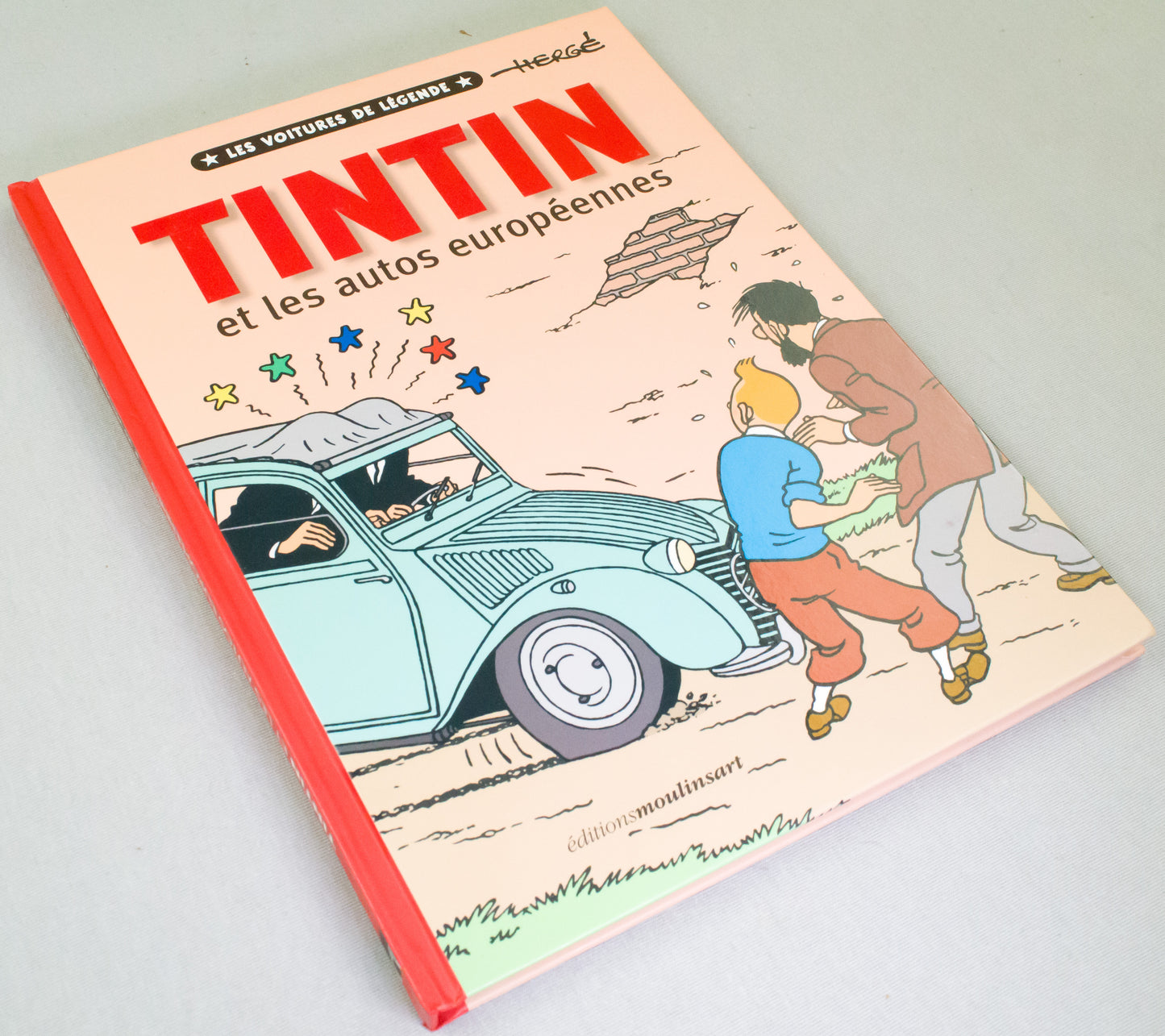 Tintin et Les Autos Europeennes- French HB 2022 Tintin/Imaginatio Edition Book